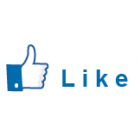 Facebook Stempel "Like"